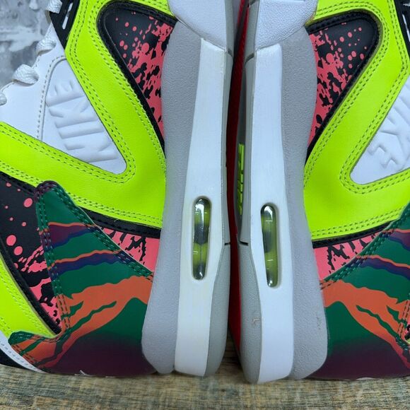 Nike Air Tech Challenge Hybrid White Vol -Hot Lava 653873-100 Mens Size 9.5 New main image 4